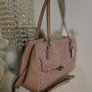 Coach Blush Pink Signature Shoulder Bag